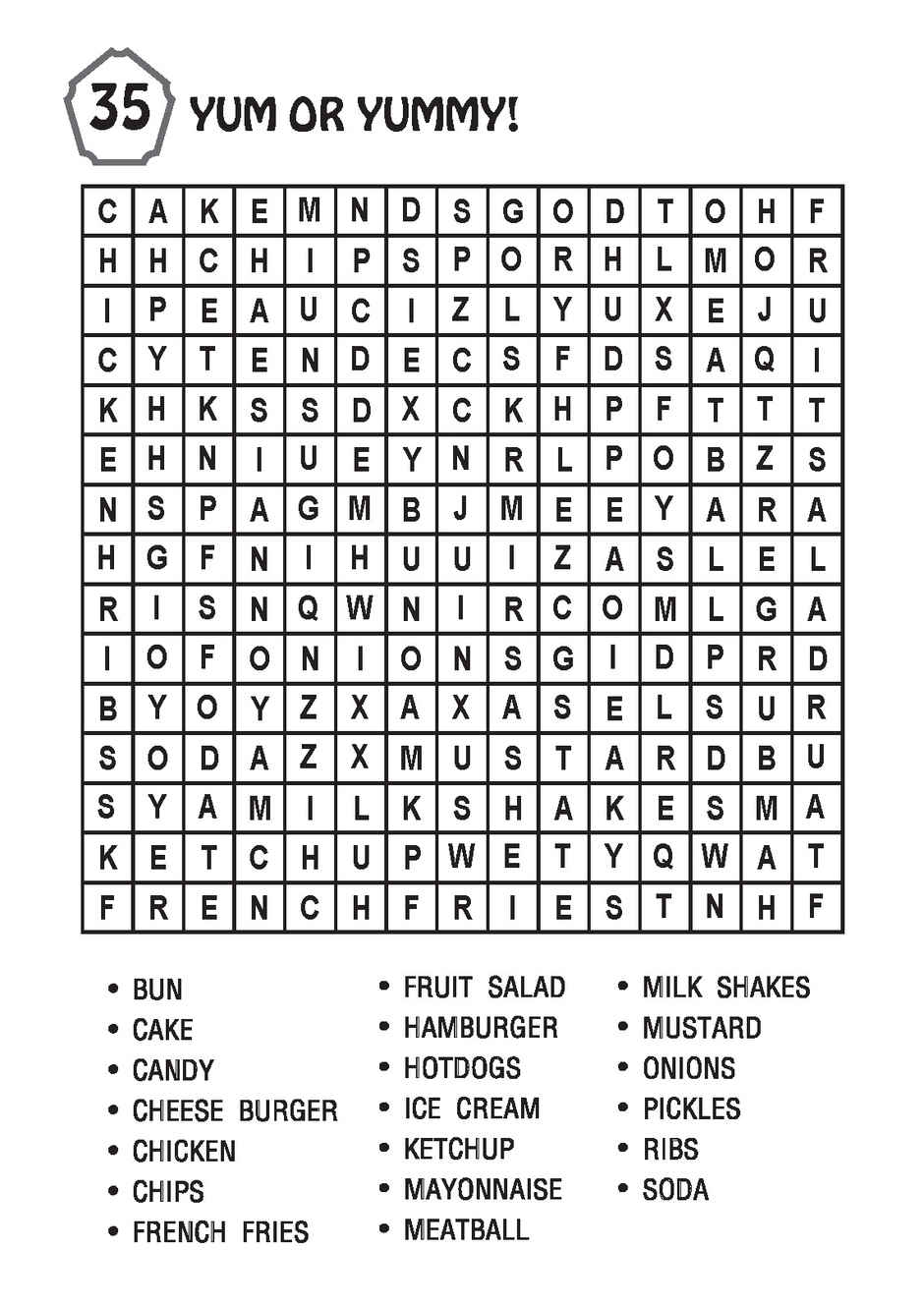 Dreamland Super Word Search Book 2 for Kids | Age 6 to 15