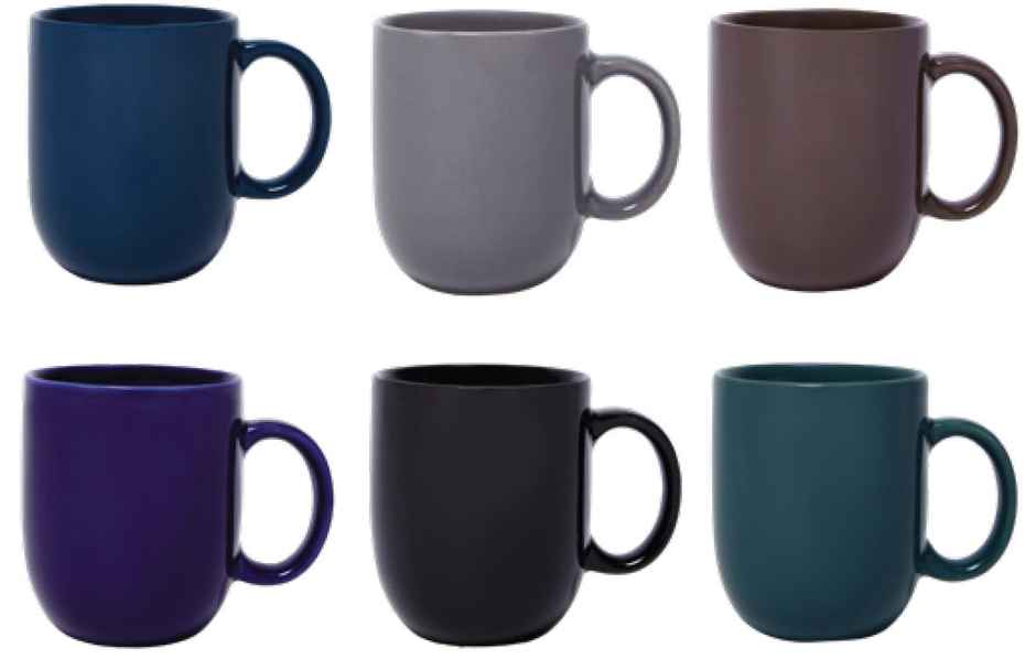 Roxx Soho Porcelain Mug | Colour May Vary