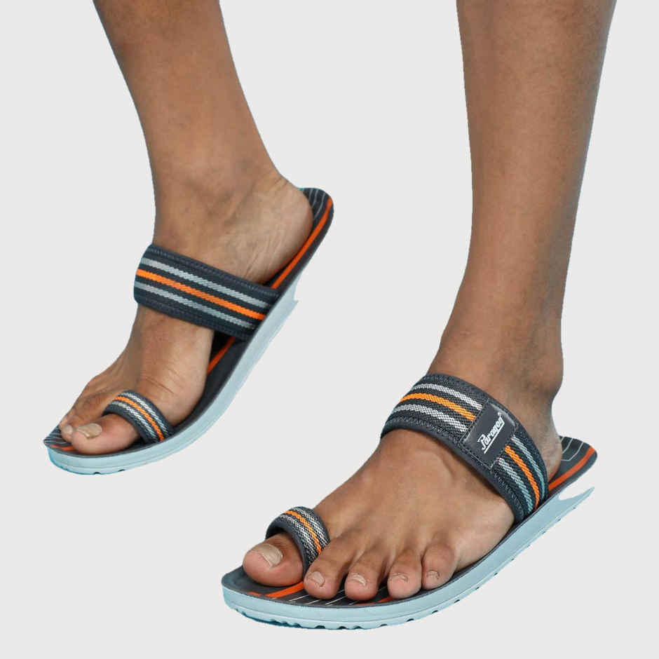 Paragon Men's Grey Pu Slippers PUK2226G UK 9