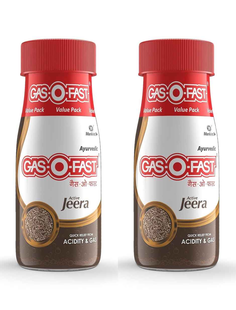 Gas-O-Fast Active Jeera Bottle