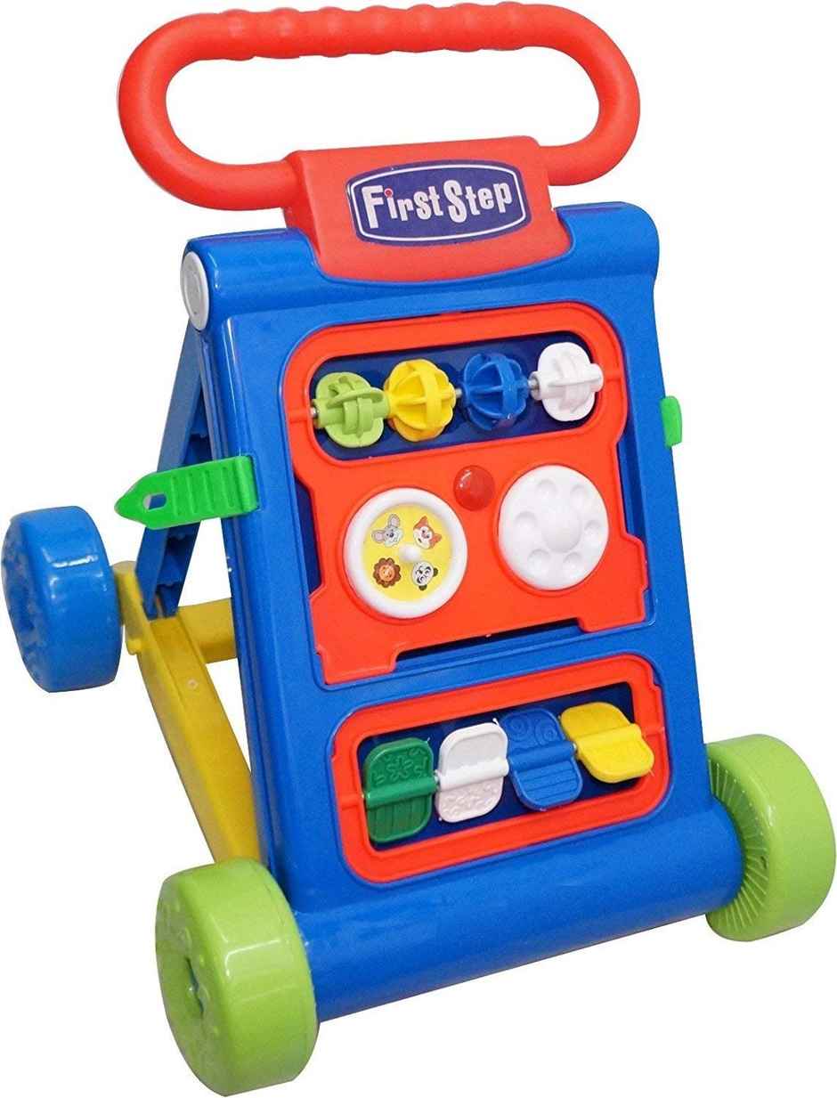 Toyshine My First Step Activity Baby Walker (Blue, 1+ Years)(Box)