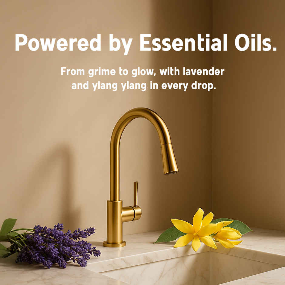 Pure Cult Ylang Ylang & Lavender Essential Oil Tap & Shower Cleaner