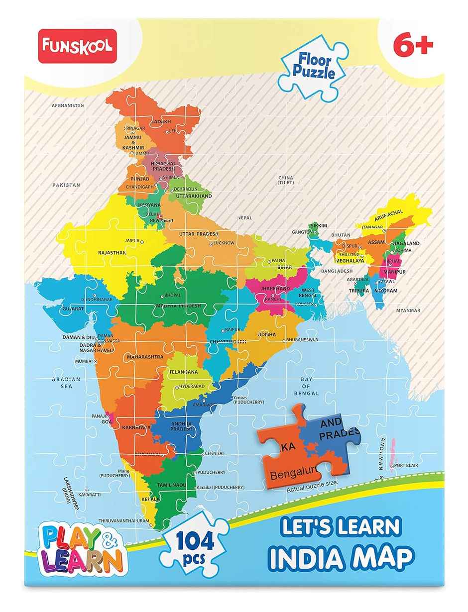 Funskool India Map Puzzles