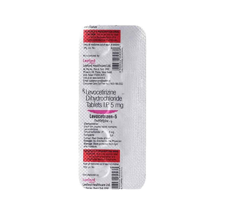 Levocetrizen-5 Tablet