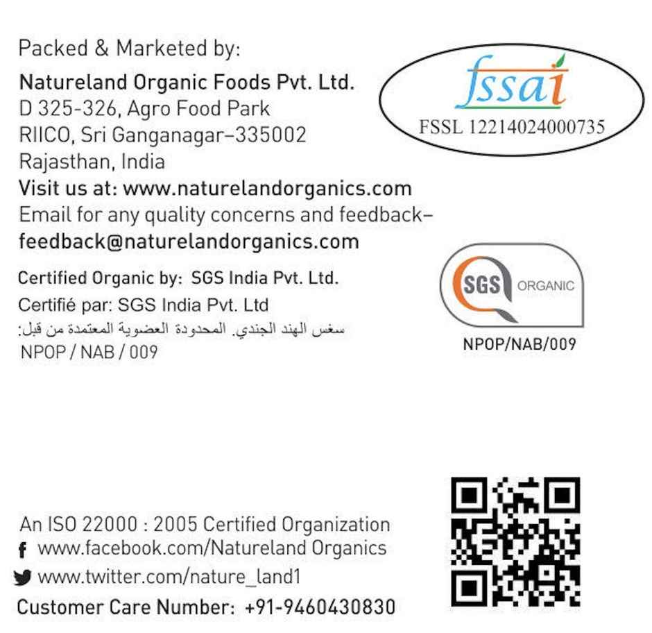 Natureland Organics Coconut Cold Pressed Oil (Nariyal Oil)