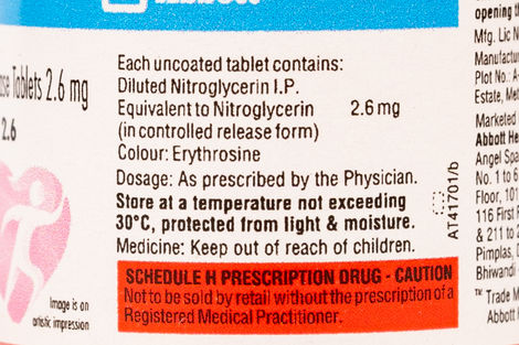 GTN Sorbitrate-CR 2.6 Tablets