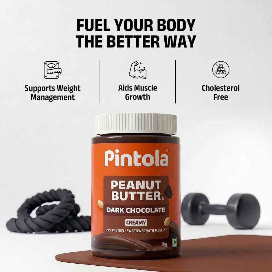 Pintola Dark Chocolate Creamy Peanut Butter