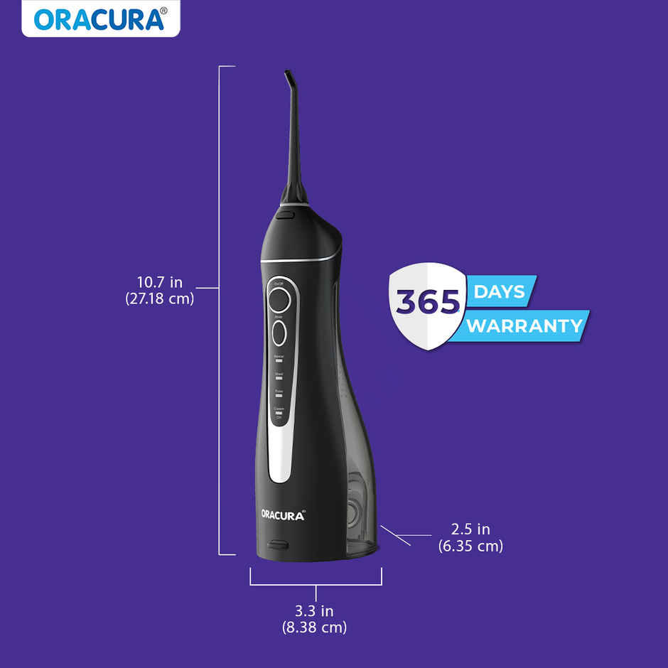 Oracura Oc200 Lite Smart Plus Water Flosser Black