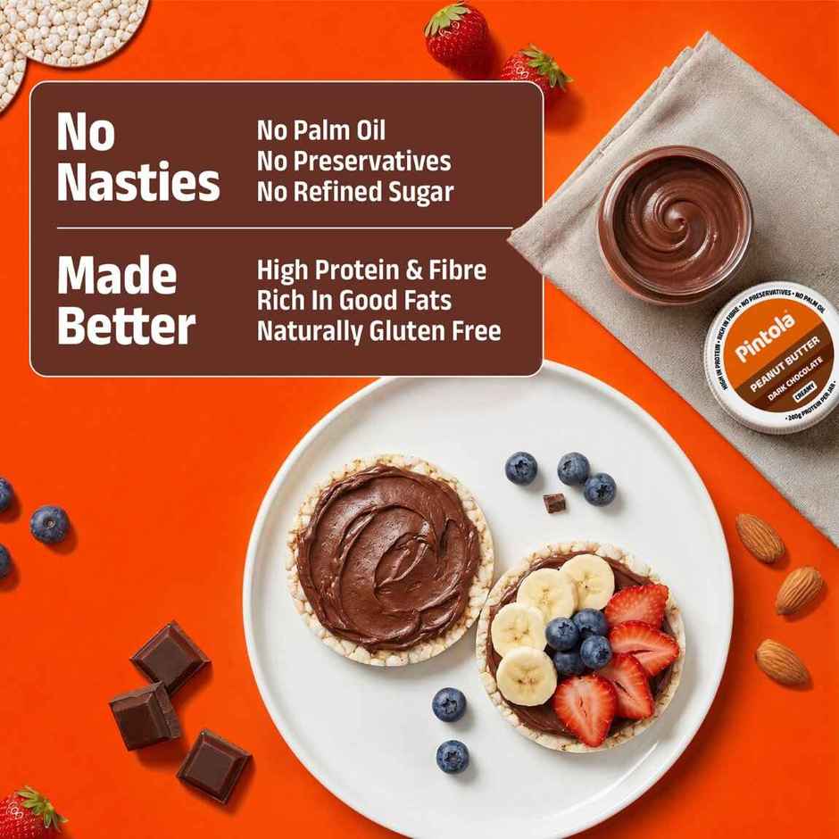 Pintola Dark Chocolate Creamy Peanut Butter