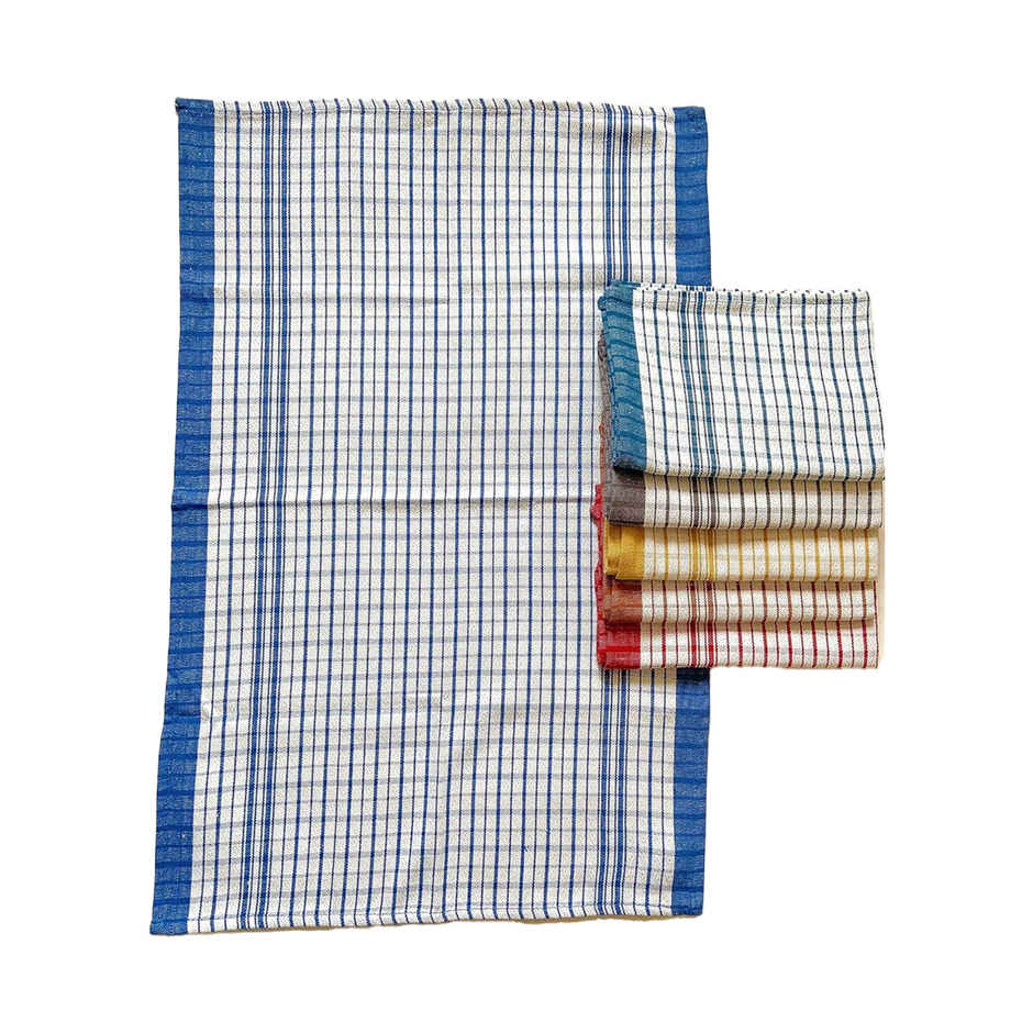 Lushomes Cotton Kitchen Towels - Waffle Weave | 45 x 70 cm