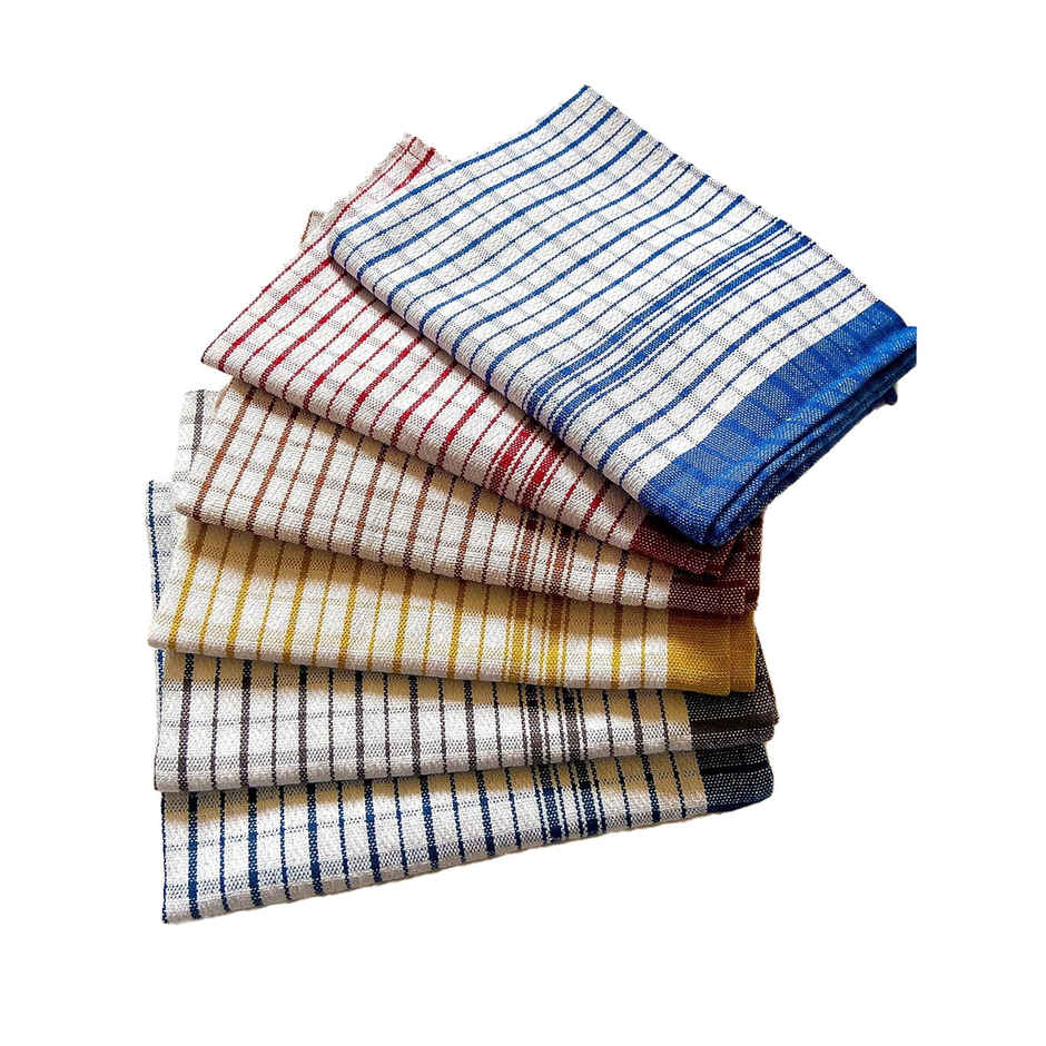 Lushomes Cotton Kitchen Towels - Waffle Weave | 45 x 70 cm