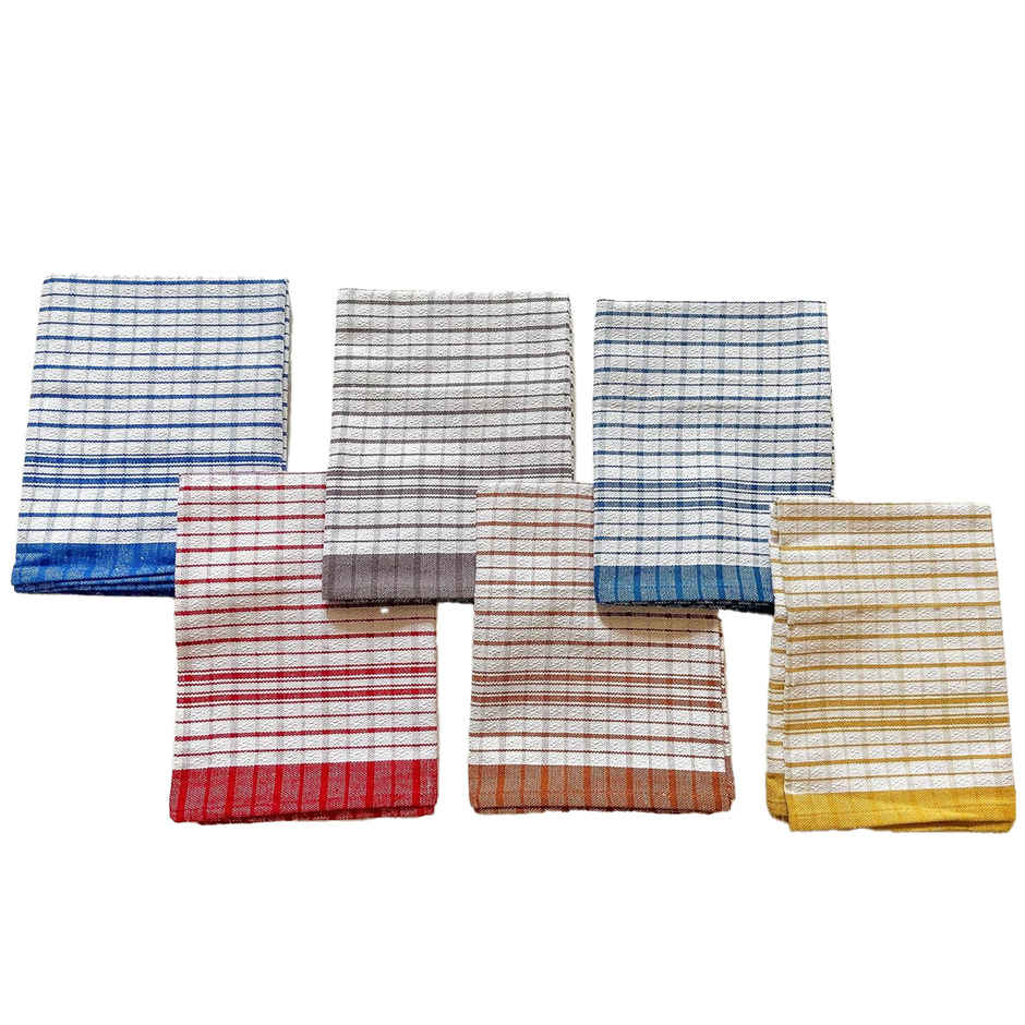 Lushomes Cotton Kitchen Towels - Waffle Weave | 45 x 70 cm