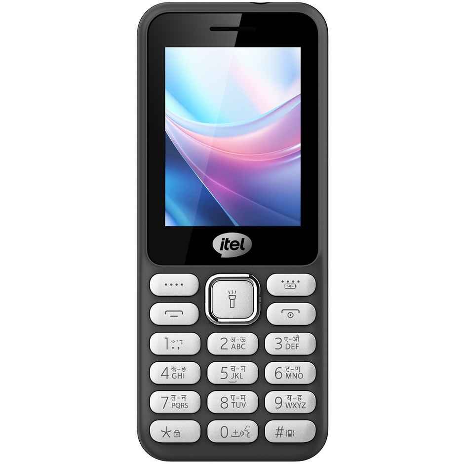 itel it5027 Slim Keypad Mobile | Type C Charging | 2.4 inch Display | 1200 mAh Battery | Black