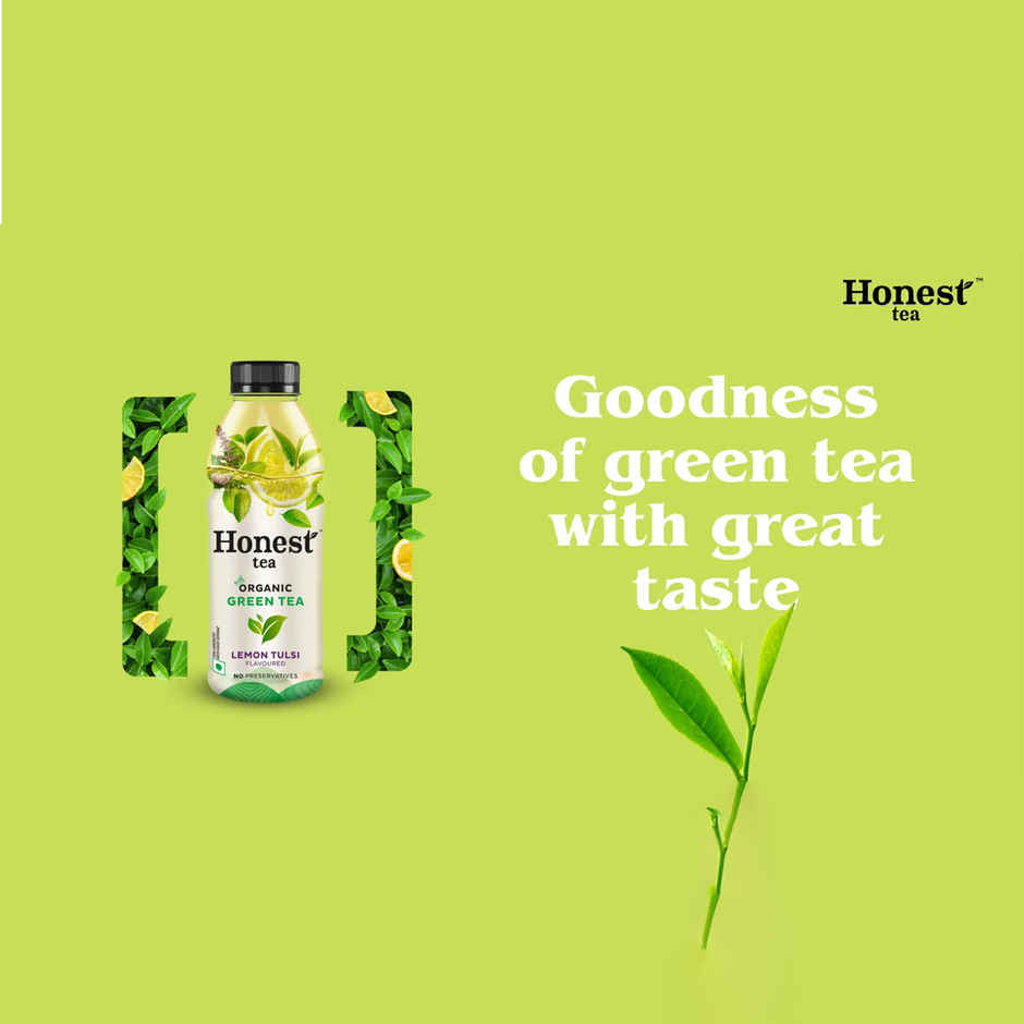 Honest Tea Organic Green Tea - Lemon Tulsi Flavoroured Tea