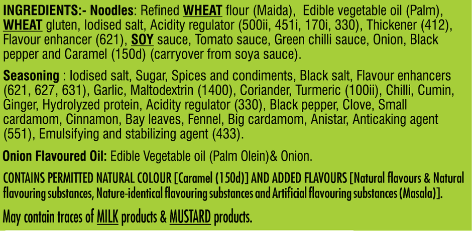 Wai Wai Veg Noodles Combo