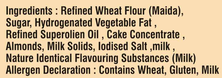 HB BAKERS CHOICE Almond Cake Rusk