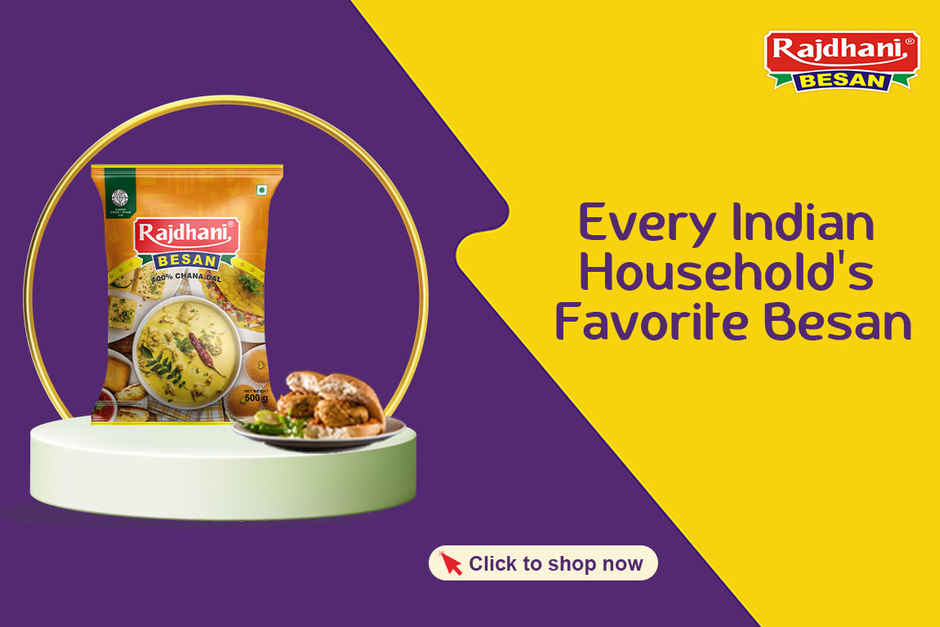 Rajdhani Besan Gram Flour