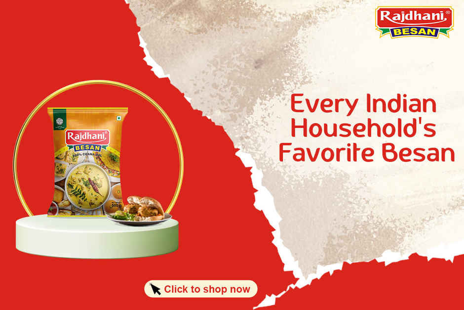Rajdhani Besan Gram Flour