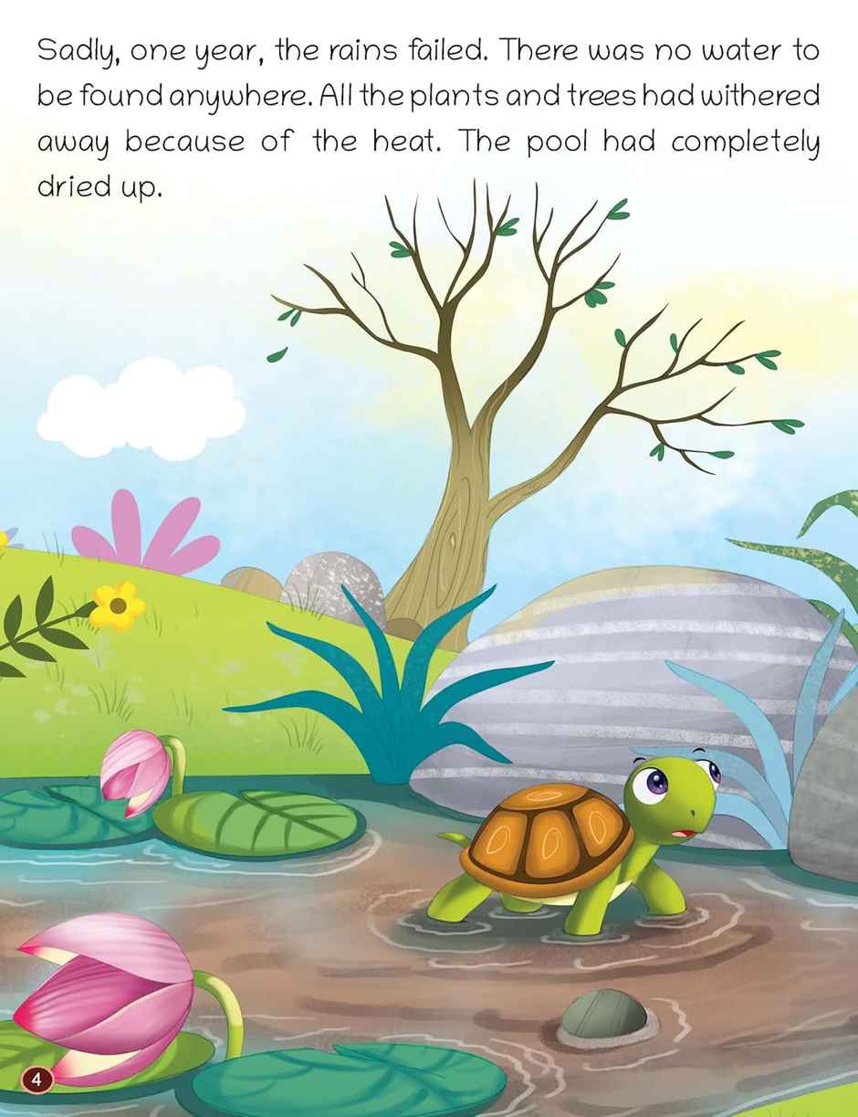 Oswaal Books Lil Legends Short Illustrated Panchtantra Stories For Kids 2+ | The Talkative Tortoise