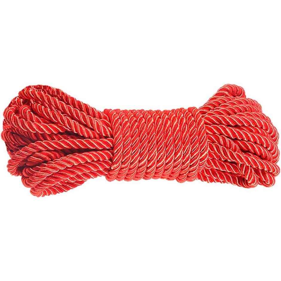 Swastik Housewares Nylon Rope | Red - 15 m