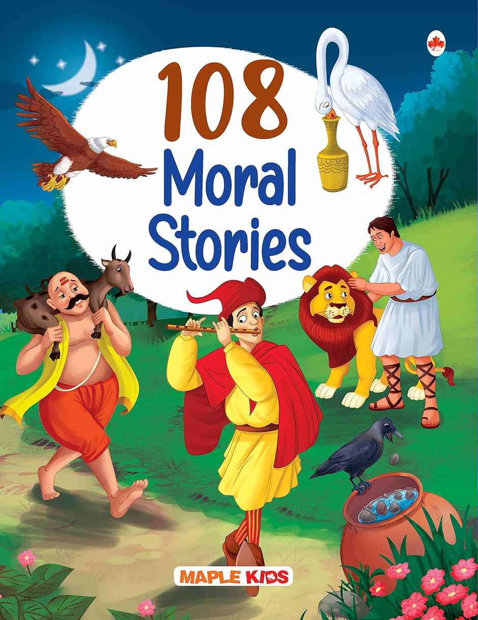 108 Moral Stories (Illustrated) - Story Book for Kids