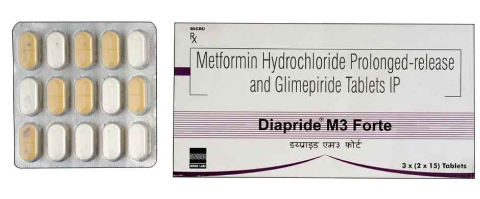 Diapride M3 Forte Tablet PR