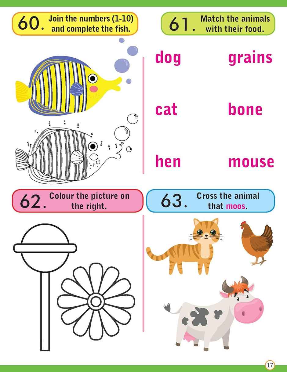 Brilliant Brain Activity Book for kids 4+ | Fun Activities for Childrens