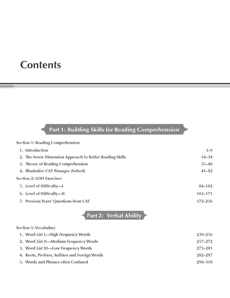 Verbal Ability & Reading Comprehension for CAT | Latest Edition | Arun Sharma | Mc Graw Hill