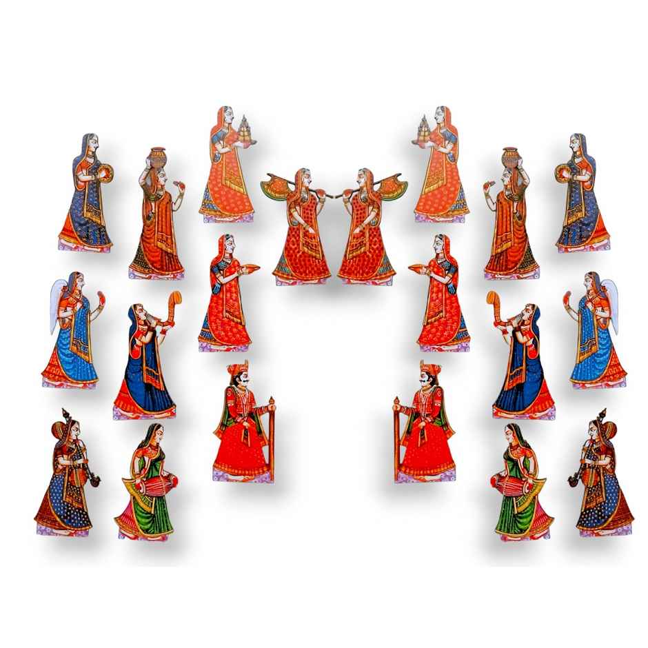 Divine Vibes Gopi Icons MDF Set