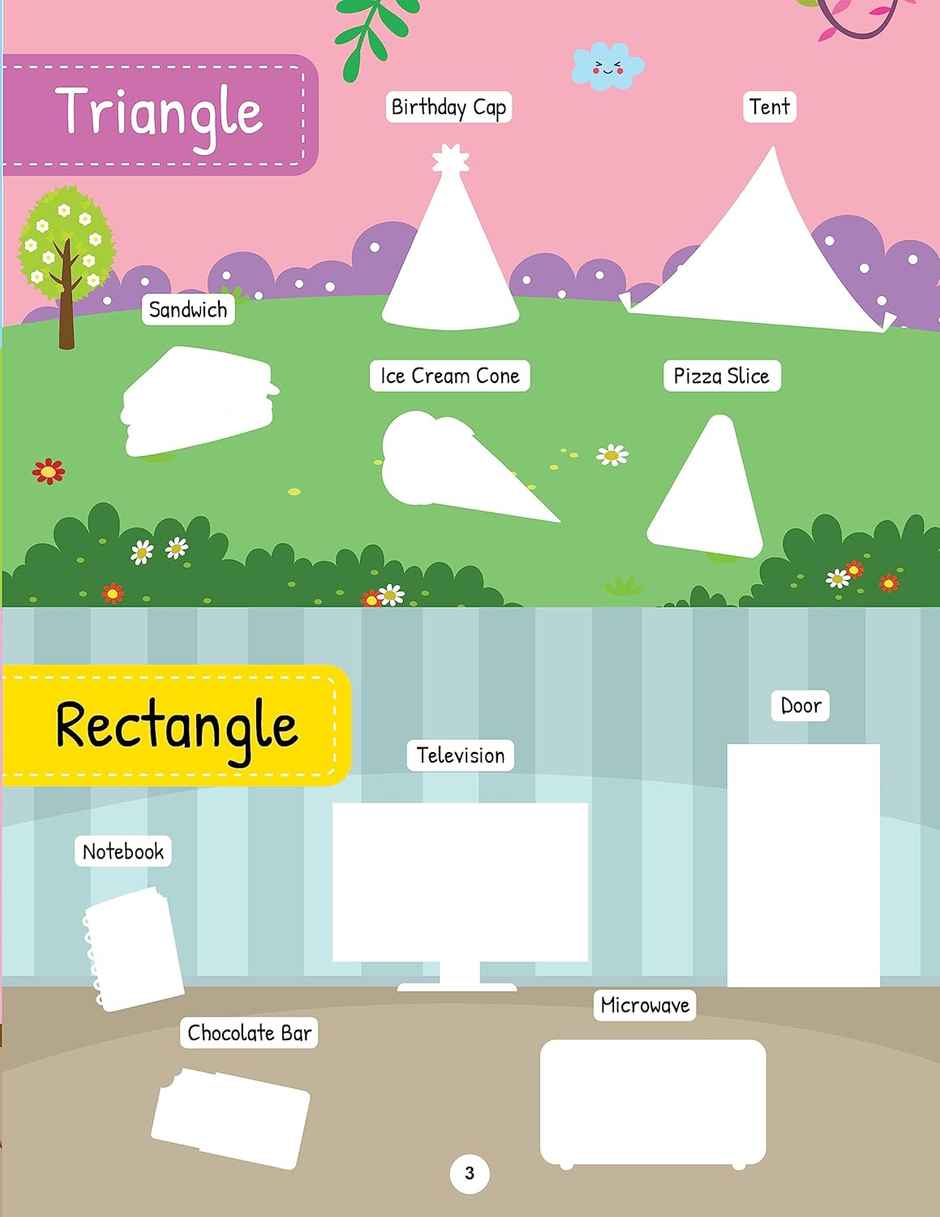 My First Sticker Book Shapes and Colours - Activity Book Kids with 100+stickers -Age 3+