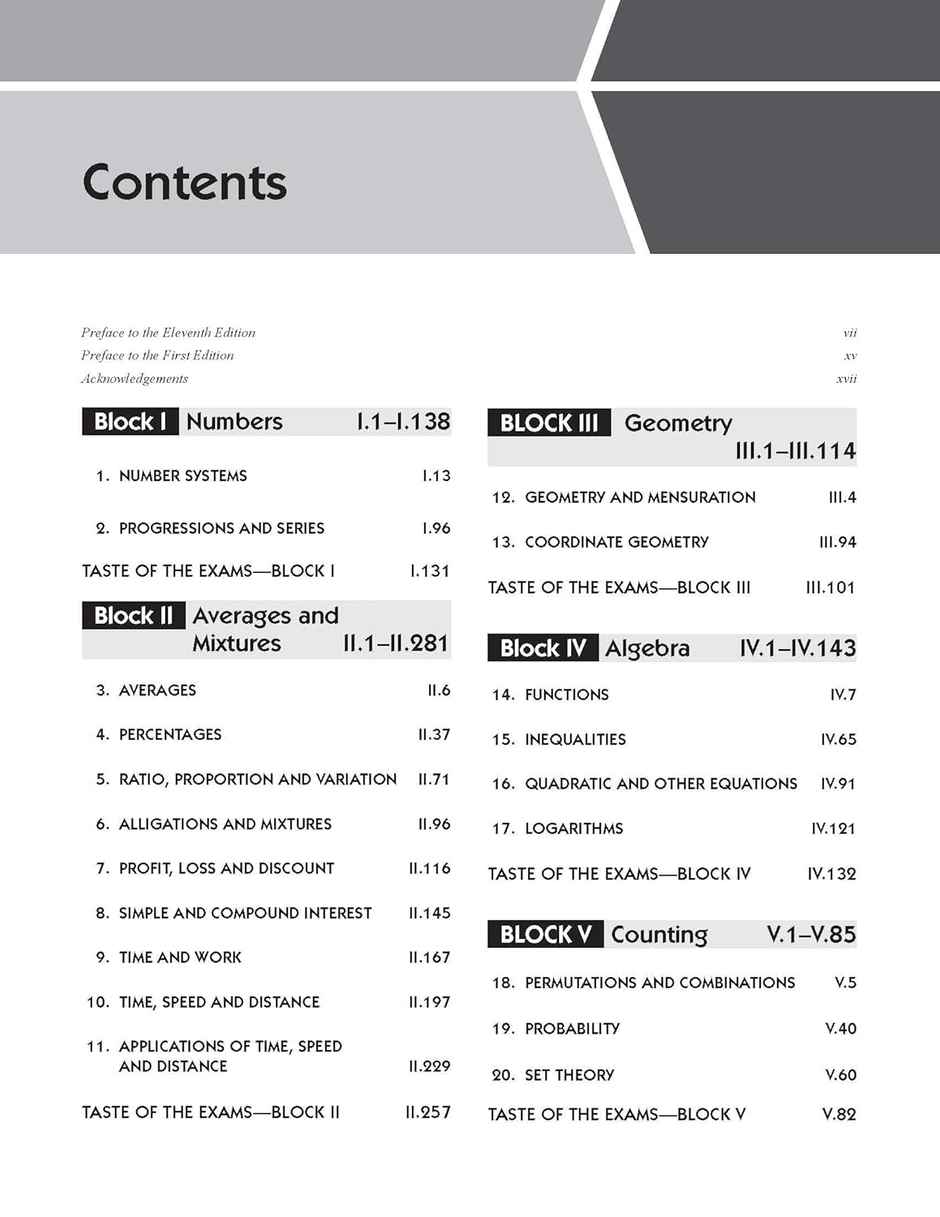 Quantitative Aptitude for CAT | 11th Edition | Arun Sharma | McGraw Hill