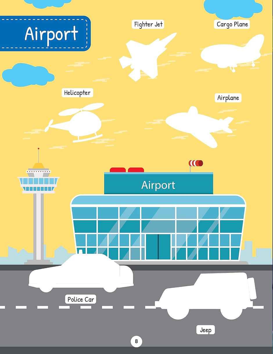 My First Sticker Books - Alphabet, Numbers, Shapes, Colours, Animals (Set of 4 Books)