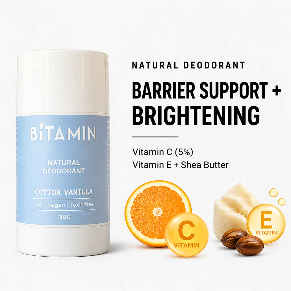 BITAMIN Cotton Vanilla Deodorant