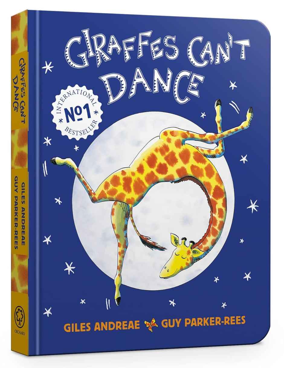 Giraffes Can'T Dance Cased Board Book