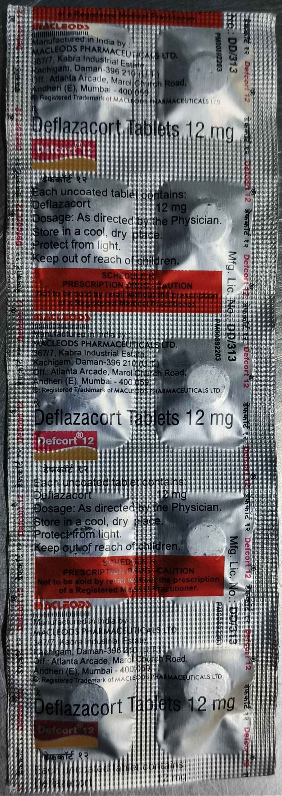 Defcort 12 Tablet