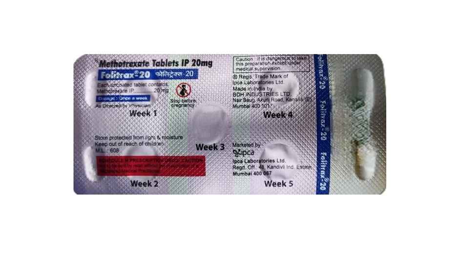 Folitrax-20 Tablet