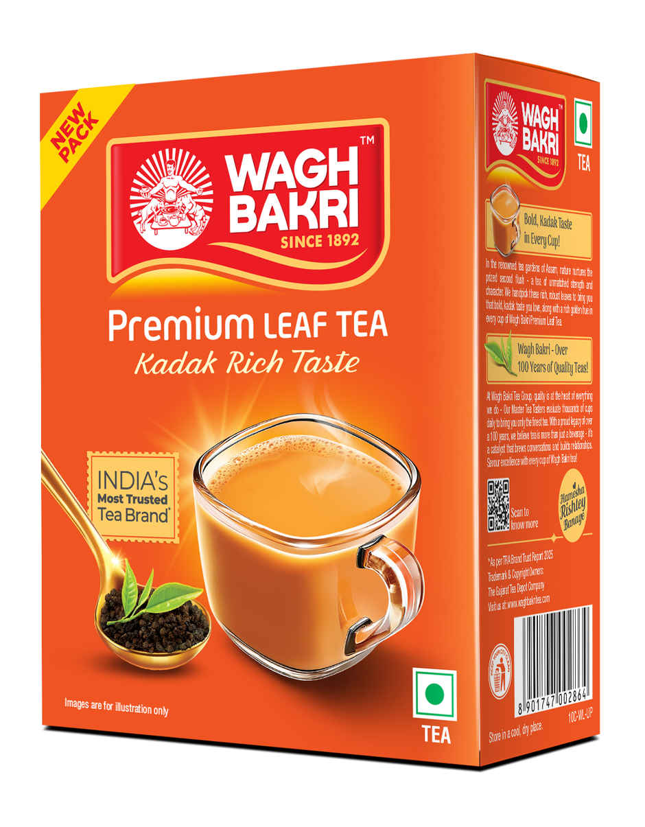 Wagh Bakri Premium Leaf Tea | Kadak Rich Taste