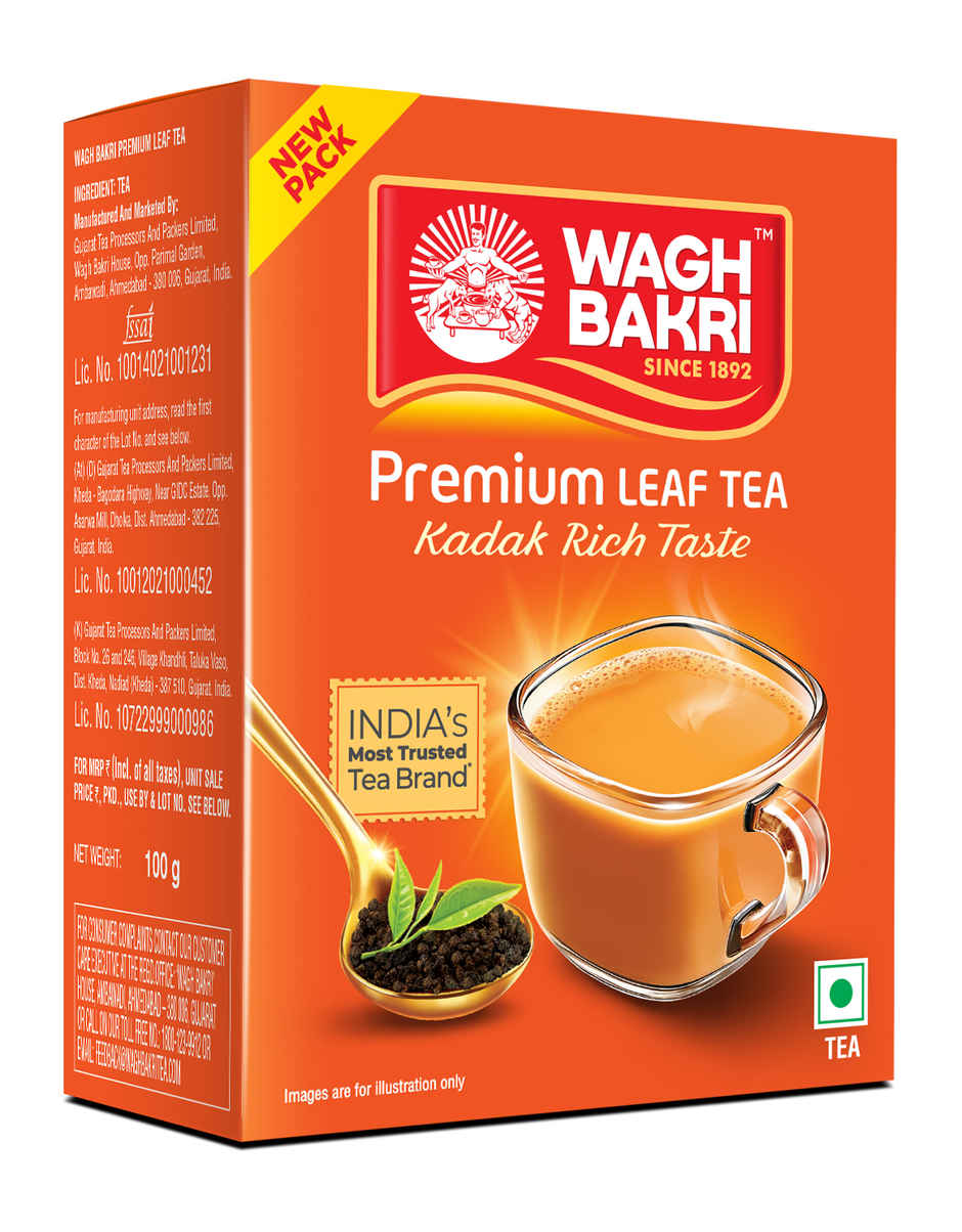 Wagh Bakri Premium Leaf Tea | Kadak Rich Taste