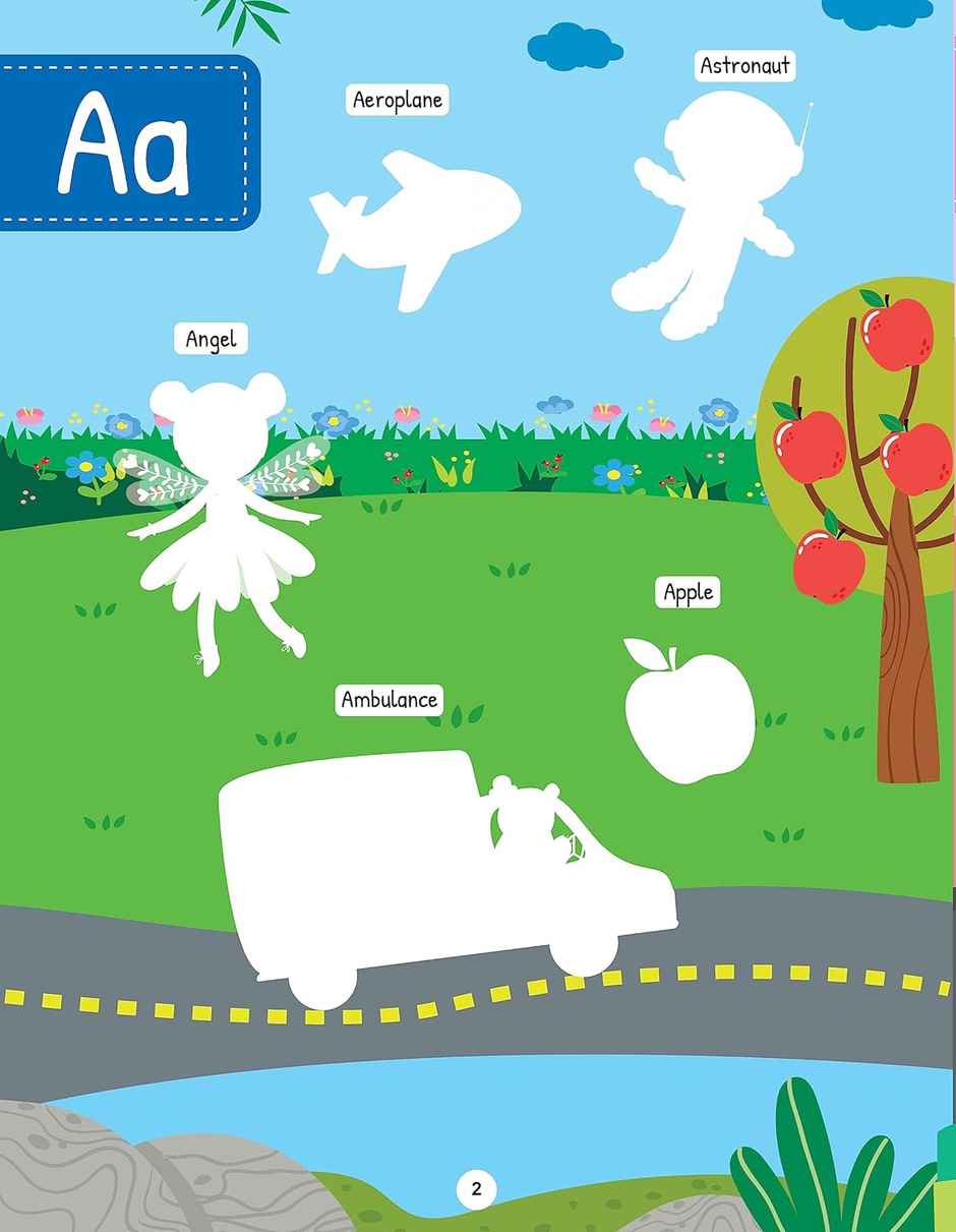 My First Sticker Book - ABC Alphabet
