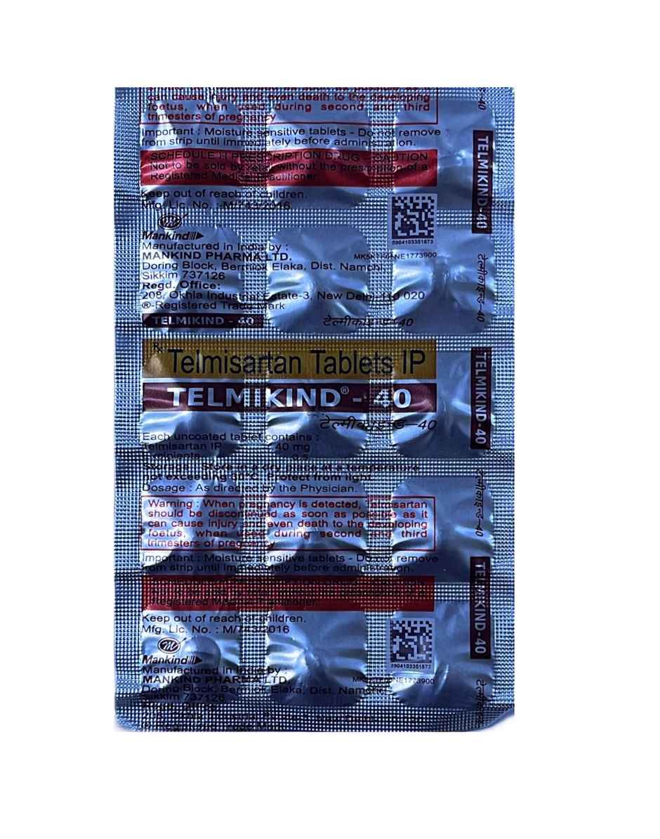 Telmikind-40 Tablet