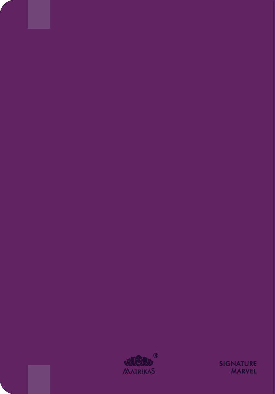 Matrikas Signature Elite Dot Grid Journal |Dotted| Hardbound |A5 Size | Purple