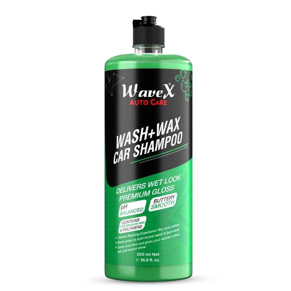 Wavex Wash and Wax Car Shampoo | Wet Look Shine with Buttery Smooth Feel