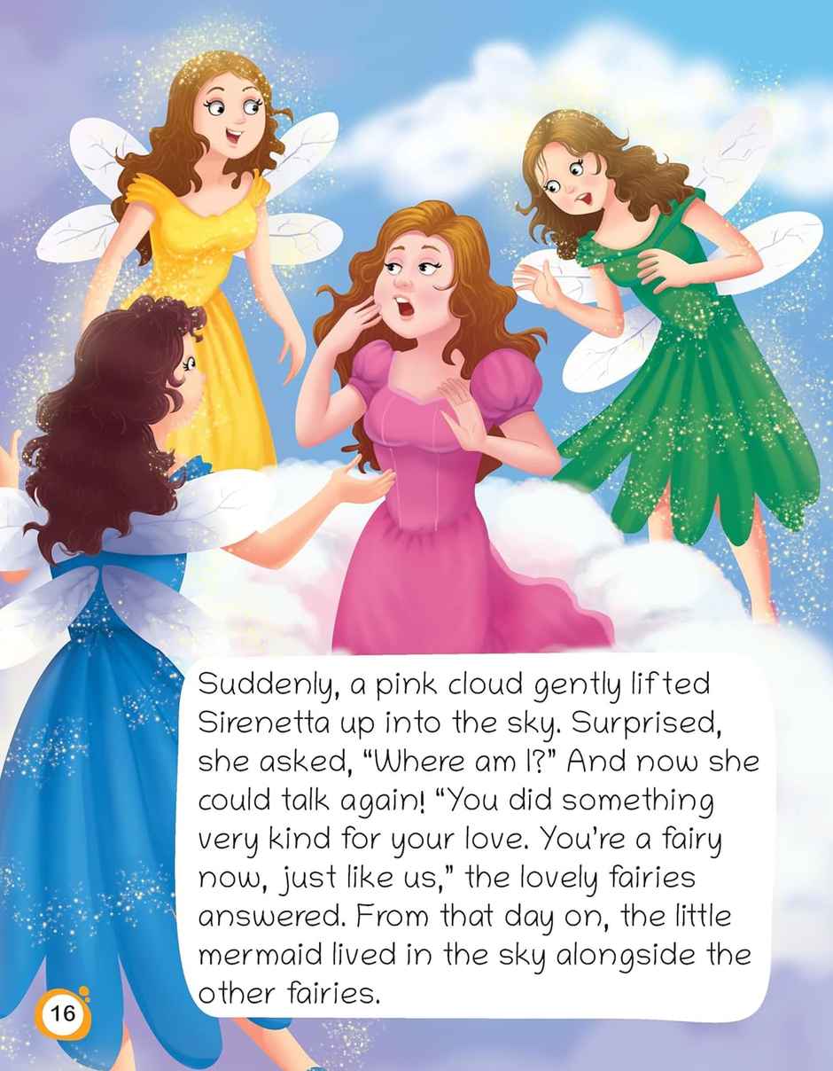 Oswaal Books Lil Legends Illustrated Fairy Tales - The Little Mermaid | For Kids | Age 2-5 Years