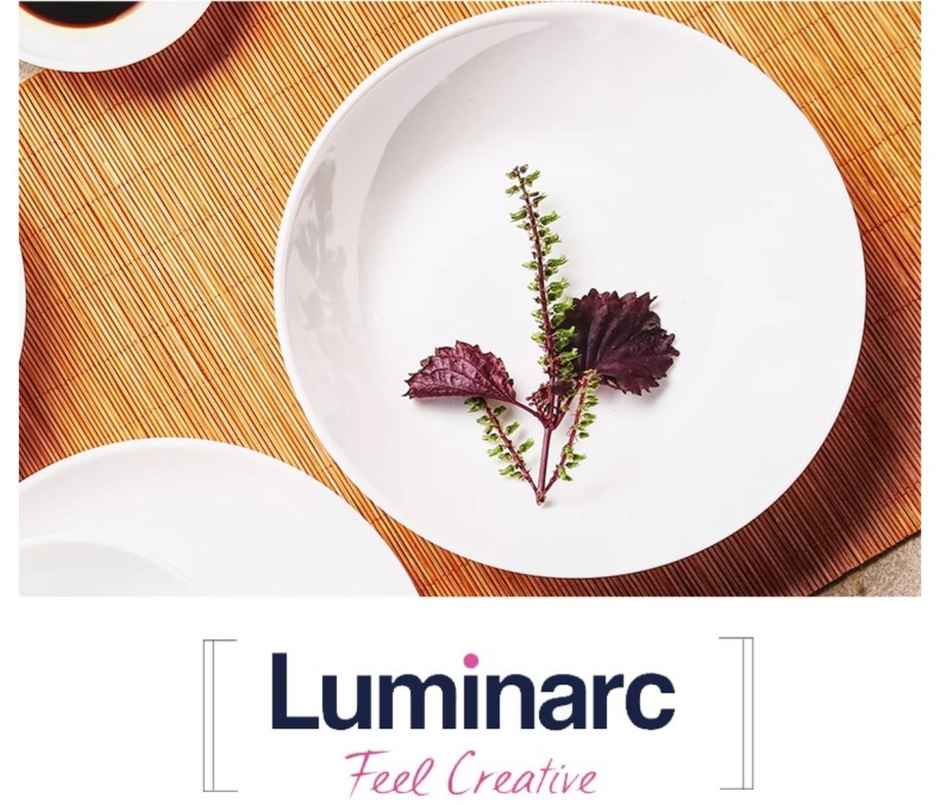 Luminarc Diwali Dessert Plate 21Cm Temp