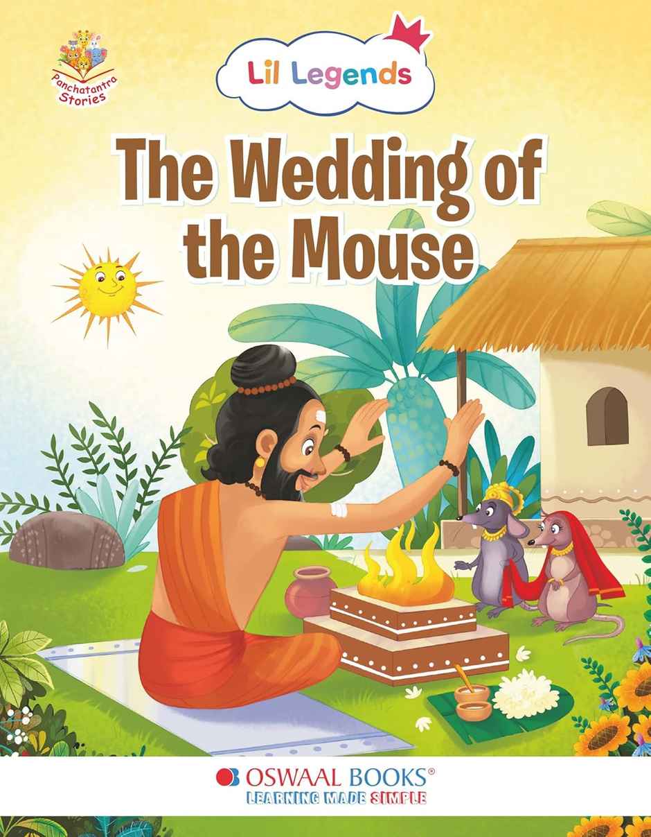 Oswaal Books Lil Legends Illustrated Panchtantra Stories For Kids 2+ | The Wedding Of The Mouse
