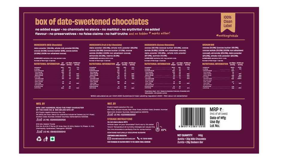 The Whole Truth Sabse Choti Diwali Chocolate Box