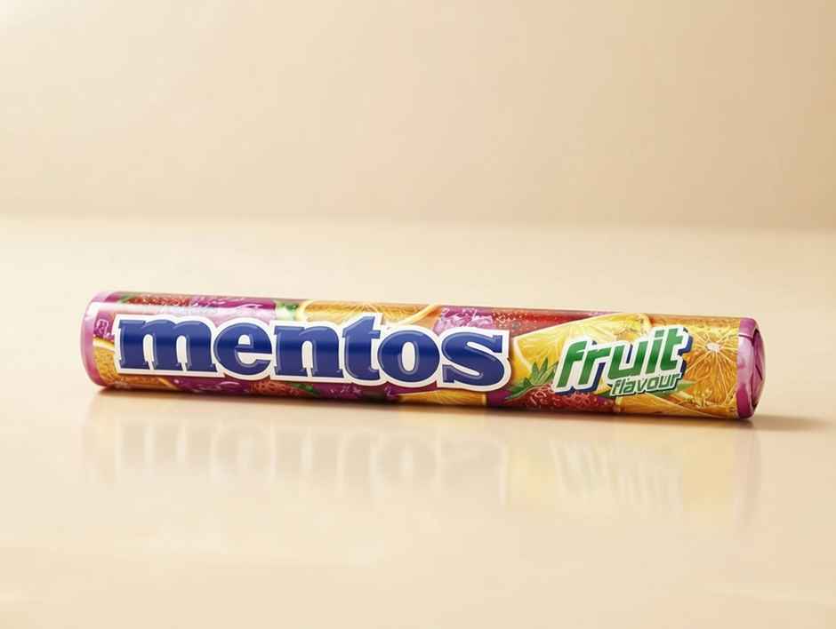 Mentos Fruit Candy Roll