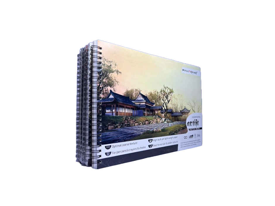ABK A4- Sketch Pad 160 GSM (Colour May Vary)