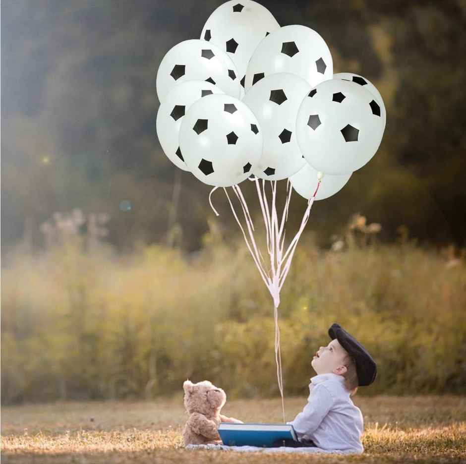 Football Theme Balloon | Chrome