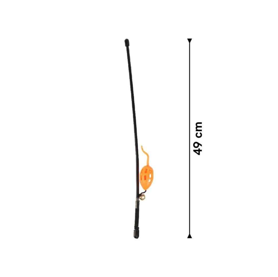 Super Pet Cat Playing Rod Mouse | Orange